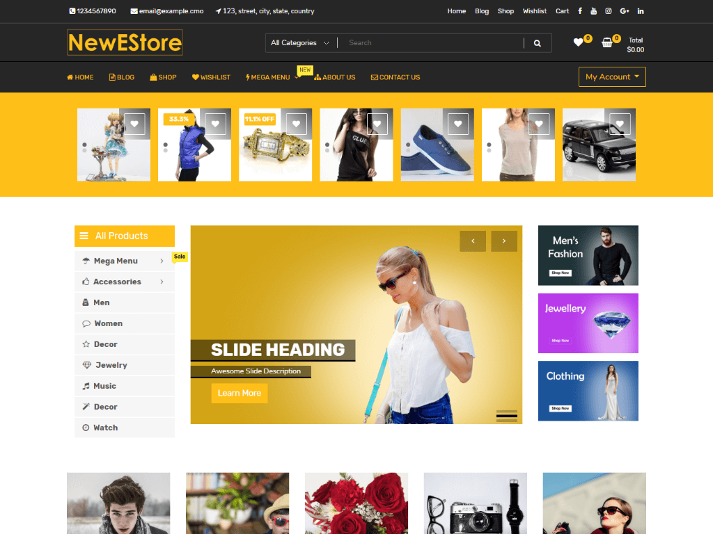 Temi di eCommerce WordPress gratuiti