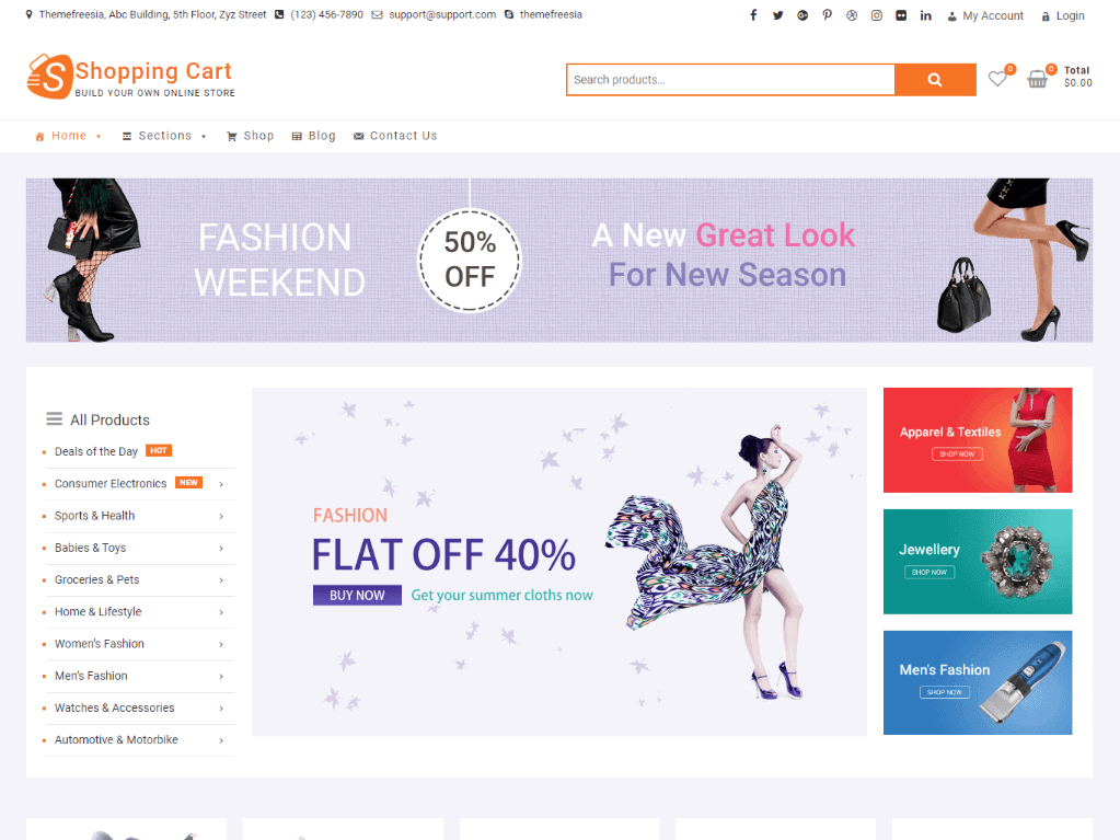 Temi di eCommerce WordPress gratuiti