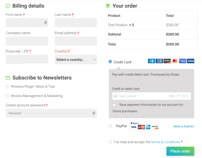 Sito e-commerce WordPress