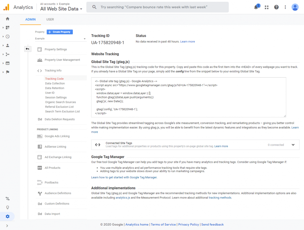 WordPressにGoogleAnalyticsをインストールする