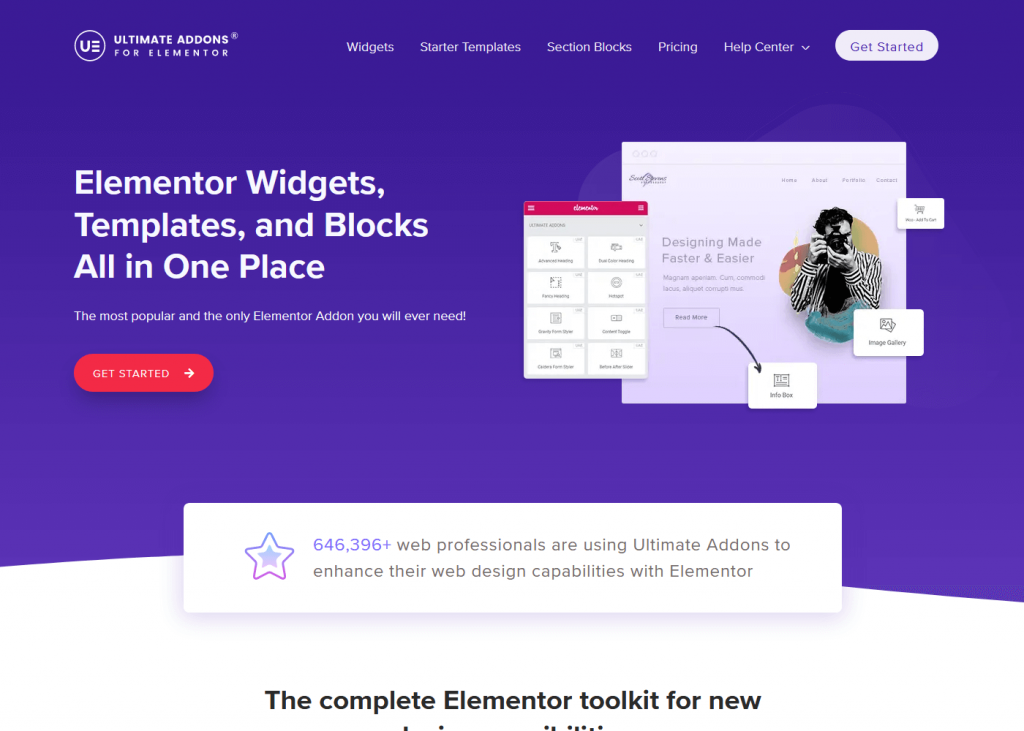 最高のElementorアドオン