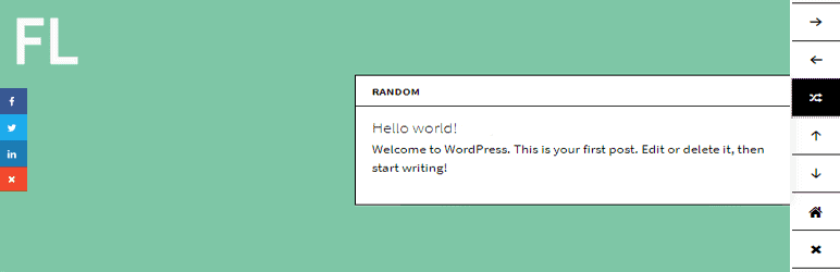 無料のWordPressフローティングメニュープラグイン
