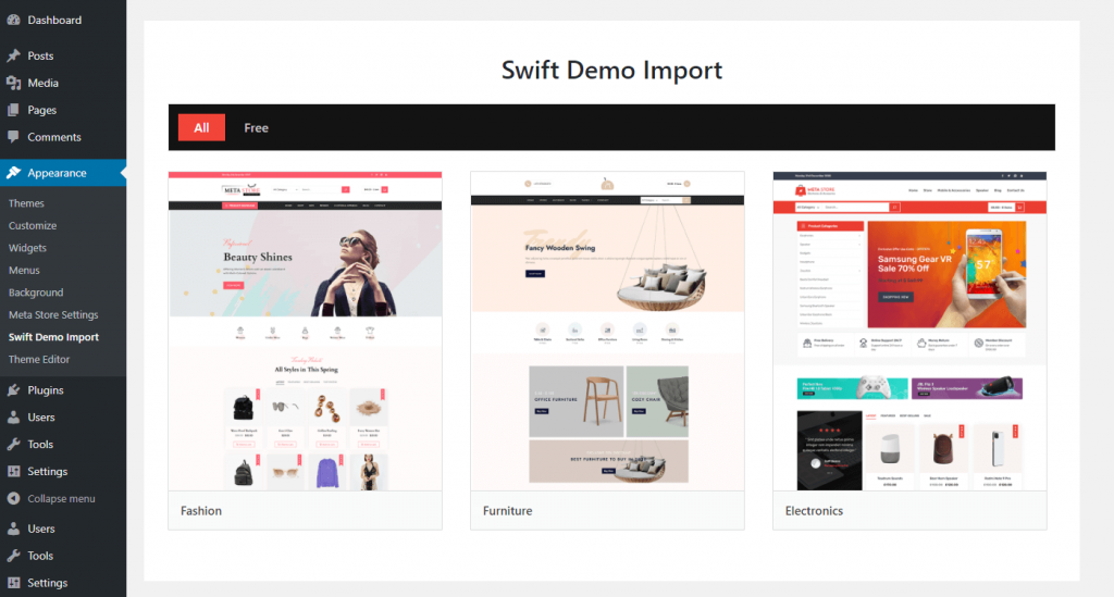 Creați un site de comerț electronic