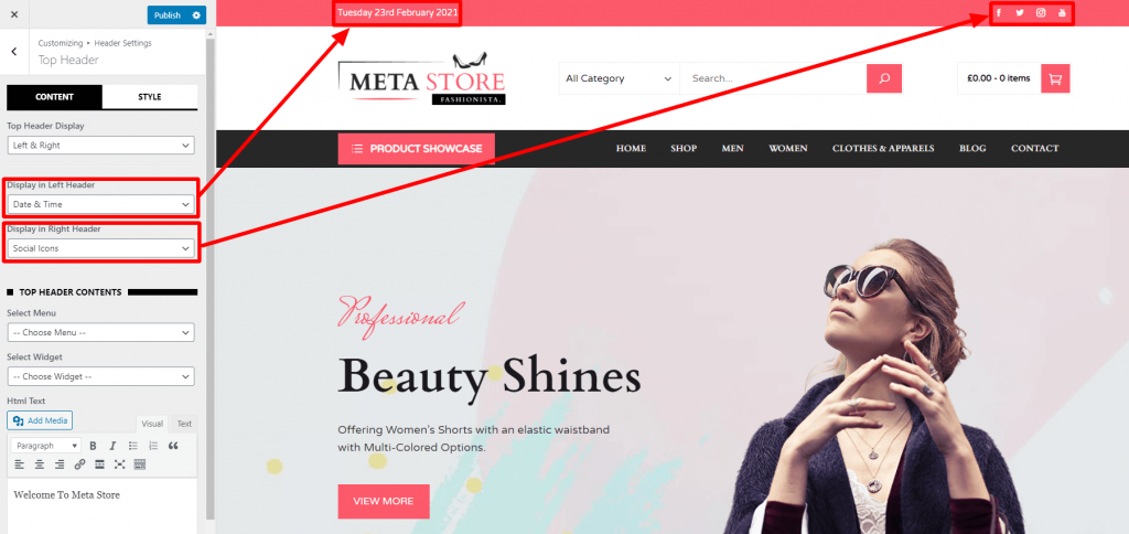 Creați un site de comerț electronic