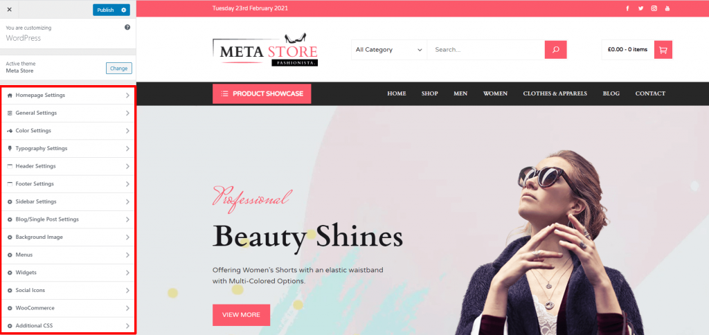 Creați un site de comerț electronic