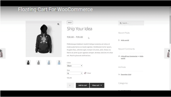 Carro flotante para WooCommerce: las mejores extensiones de mini carro de WooCommerce