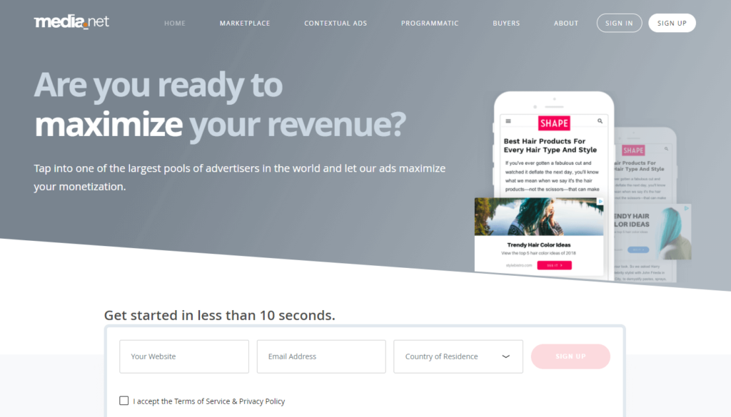 Alternativas de Google Adsense