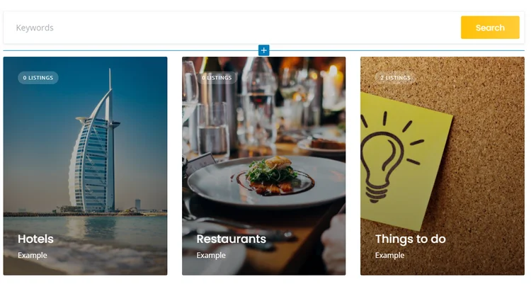 Un site web precum Tripadvisor construit cu WordPress