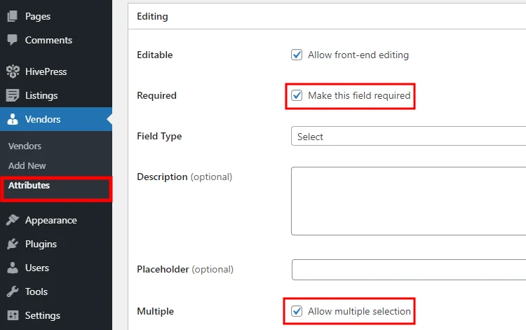 Ajustarea câmpurilor personalizate din site-ul web director de membri.