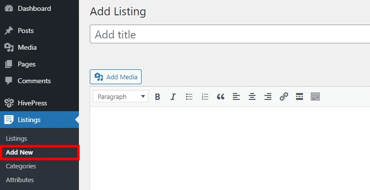 Adăugarea unei noi liste pe site-ul web cu cupoane WordPress.