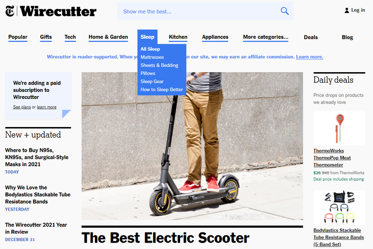 Wirecutter-Homepage.