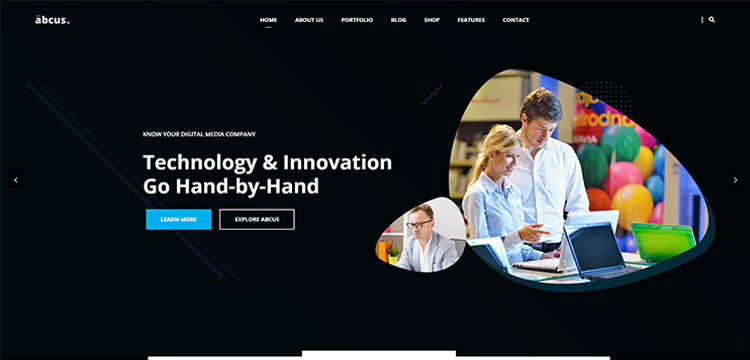 Abcus - Tema de WordPress para aplicaciones, software y SaaS