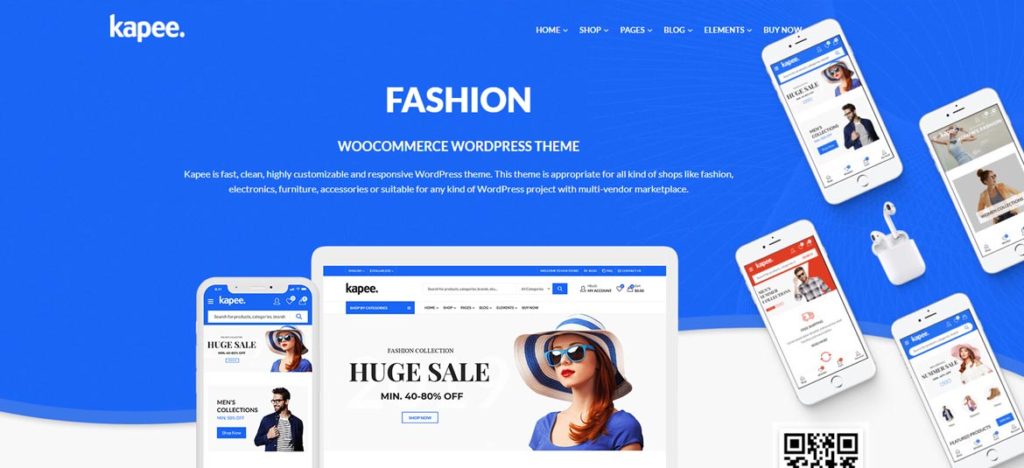 時尚商店 WordPress 主題