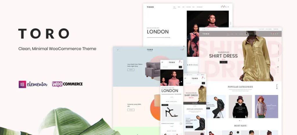 時尚商店 WordPress 主題