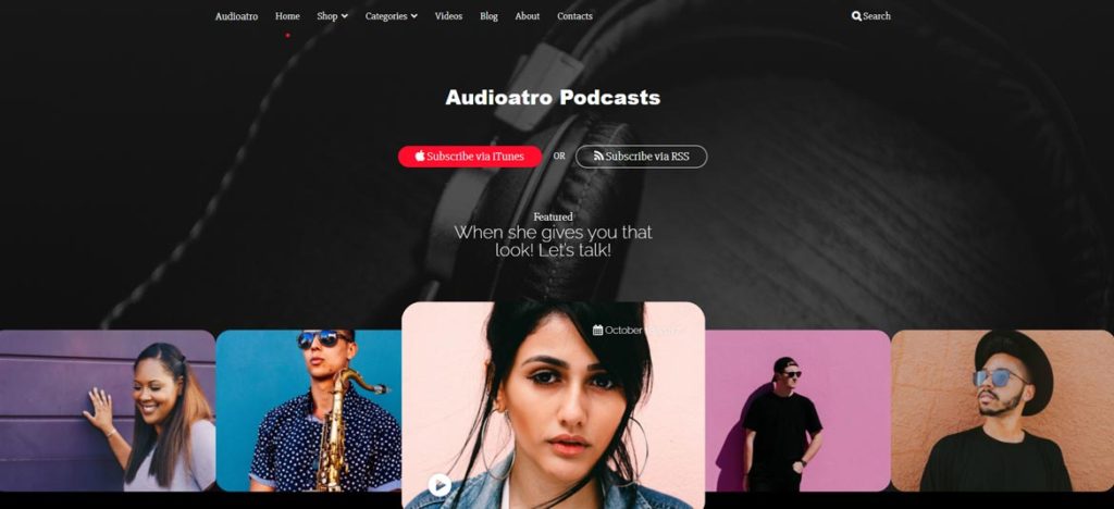 電台 WordPress 主題