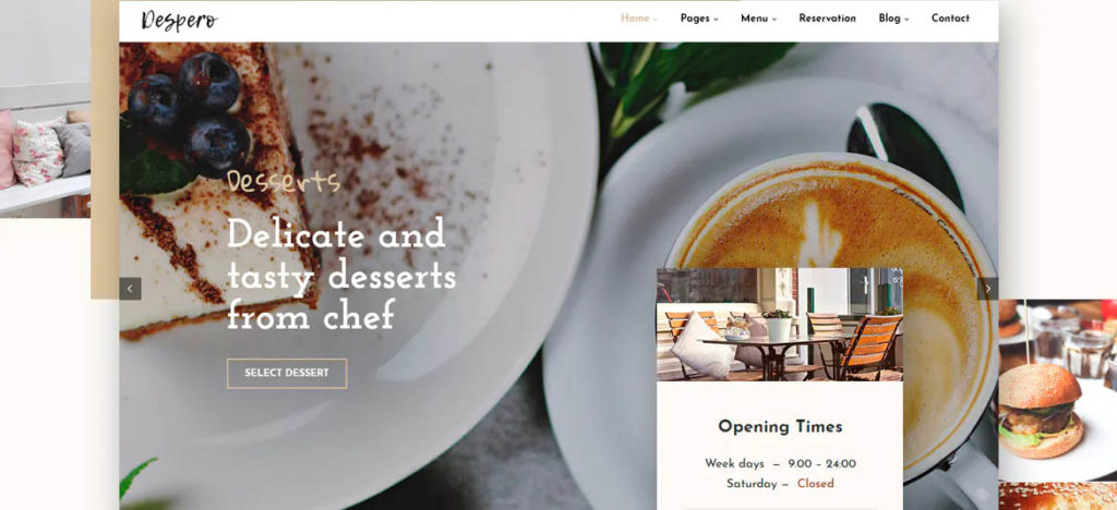 Thème wordpress restaurant