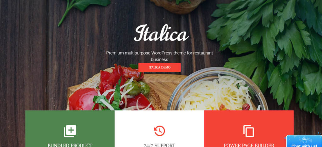 Thème wordpress restaurant