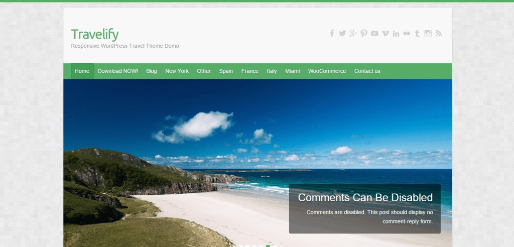 Travelify 主題