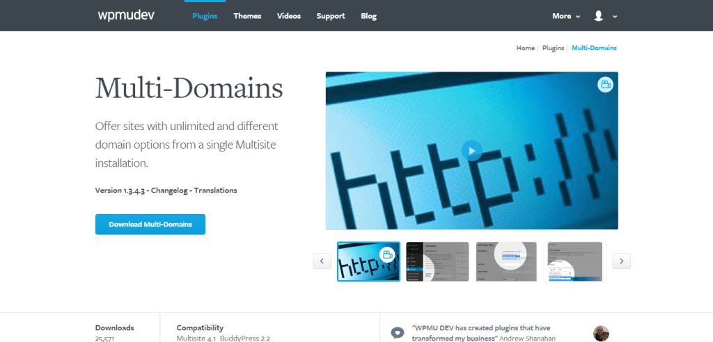 Plugin Multi Domain WordPress