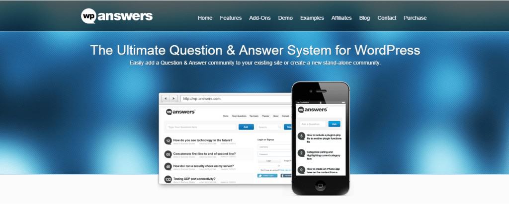 Plugin de respostas do WP