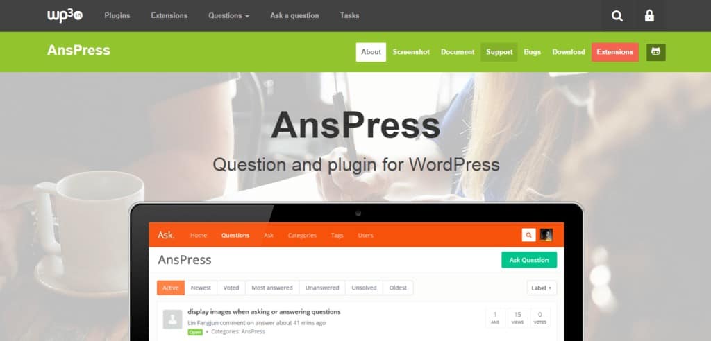 Plugin WordPress AnsPress