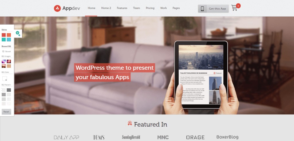 Appdev WordPress 主题