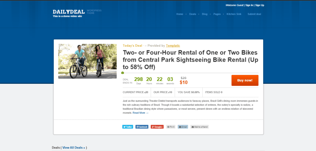 Tema WP DailyDeal
