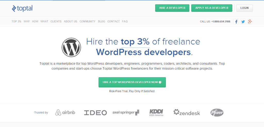 招聘 Toptal WordPress 開發人員