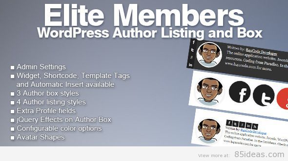 WordPress Yazar Listeleme ve Kutusu