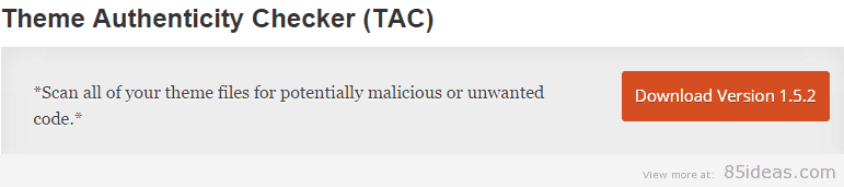 Theme Authenticity Checker Plugin