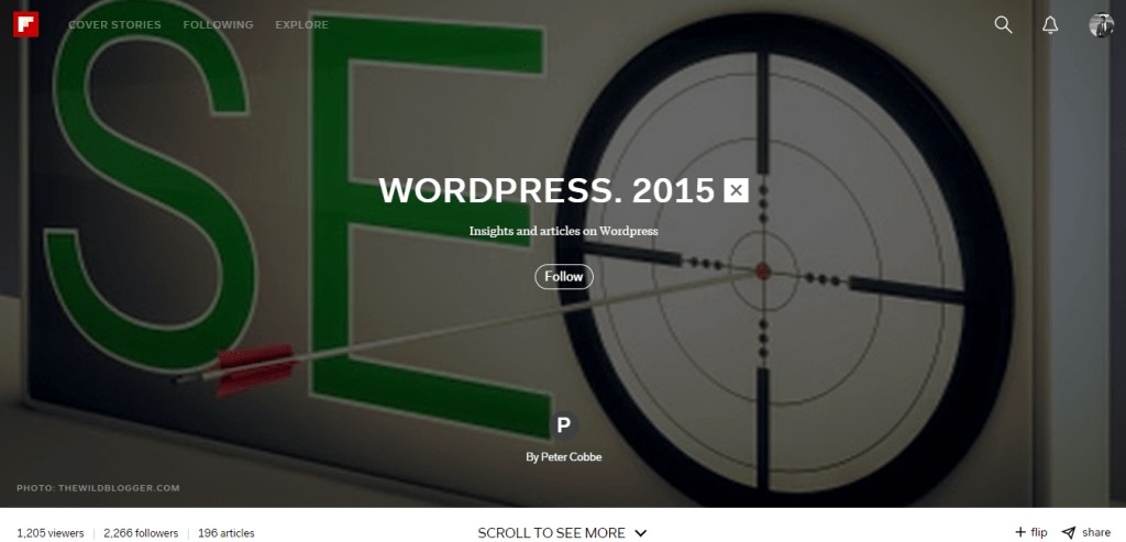 Flipboard 上的 WORDPRESS 文章