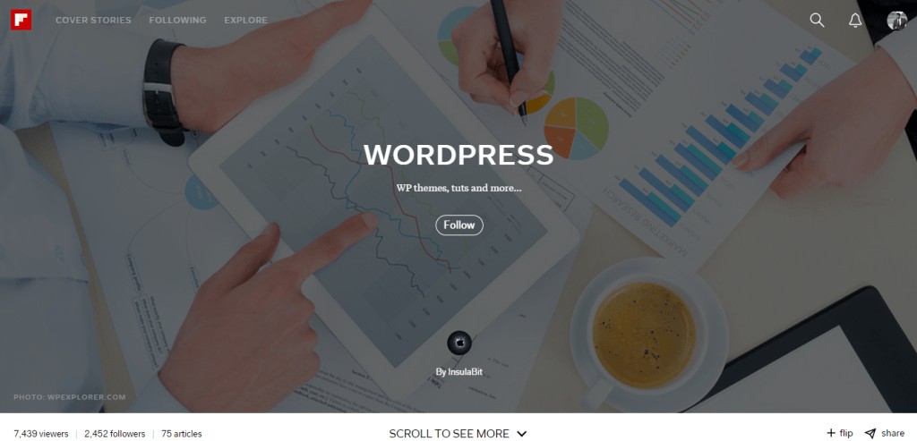 Flipboard 上的 InsulaBit WordPress