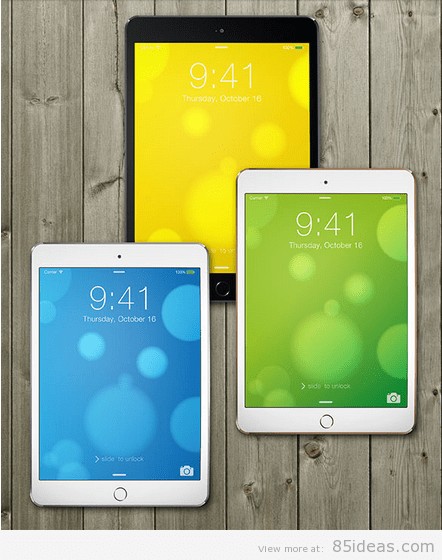 Mockup Ipad Air 2 vettore