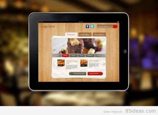 Contenuto della scheda iPad