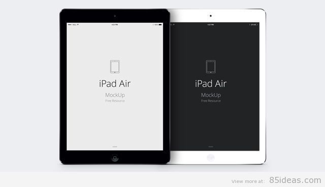 Mockup vettoriale per iPad Air Psd