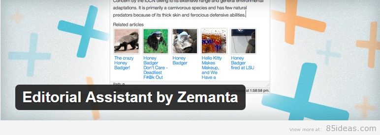 Asistente editorial por Zemanta