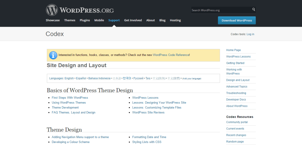 Дизайн и верстка сайта Кодекс WordPress