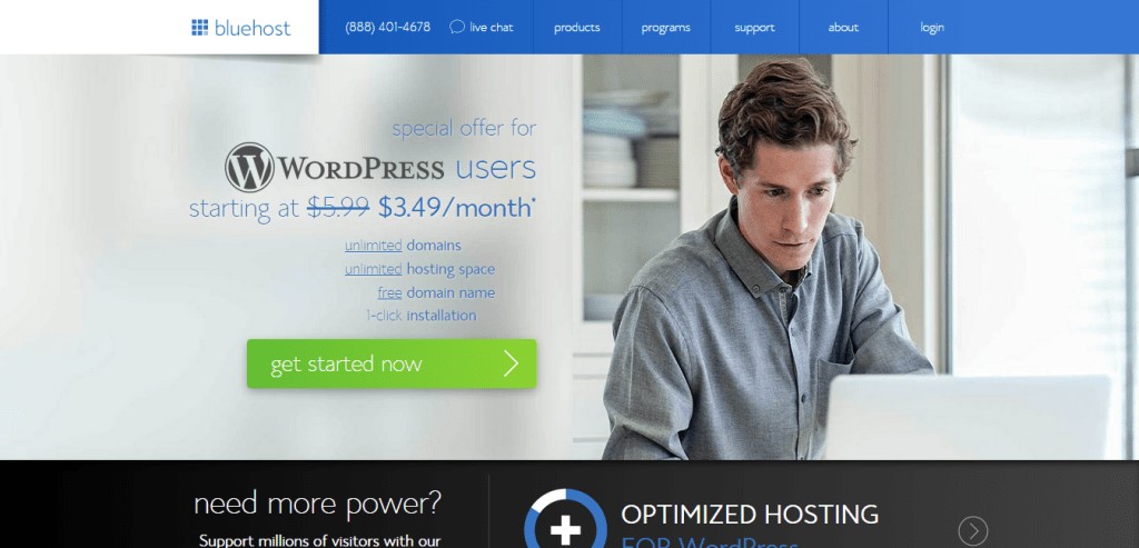 Bluehost de WordPress