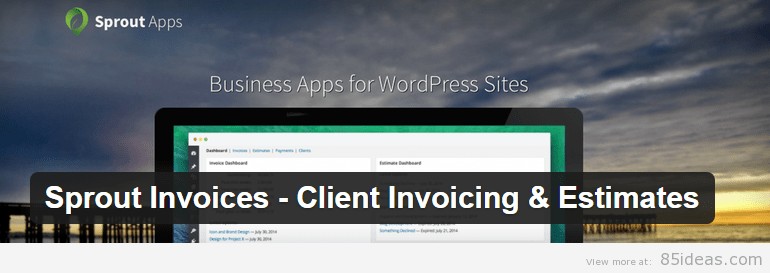 Plugin WordPress pour les factures Sprout