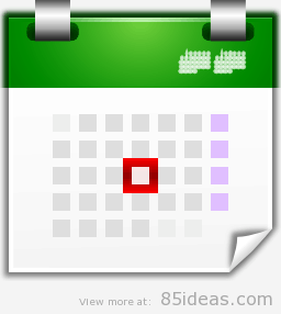 Acțiuni-vizualizare-pictogramă-zi-calendar