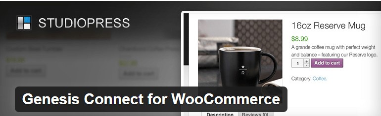 Genesis Connect สำหรับ WooCommerce