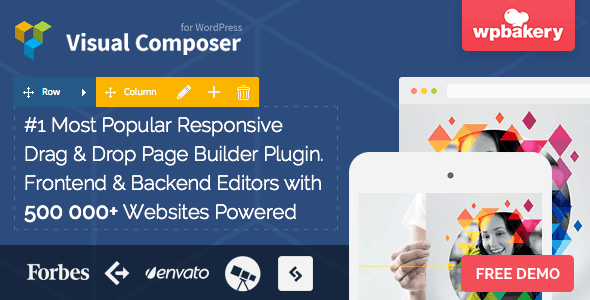 Creador de páginas de Visual Composer para WordPress