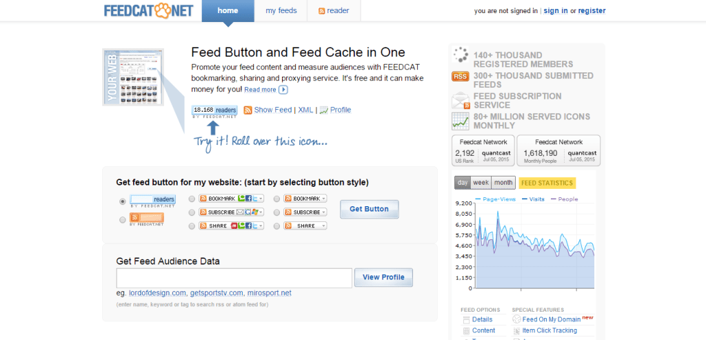 FEEDCATによるRSSATOMフィード