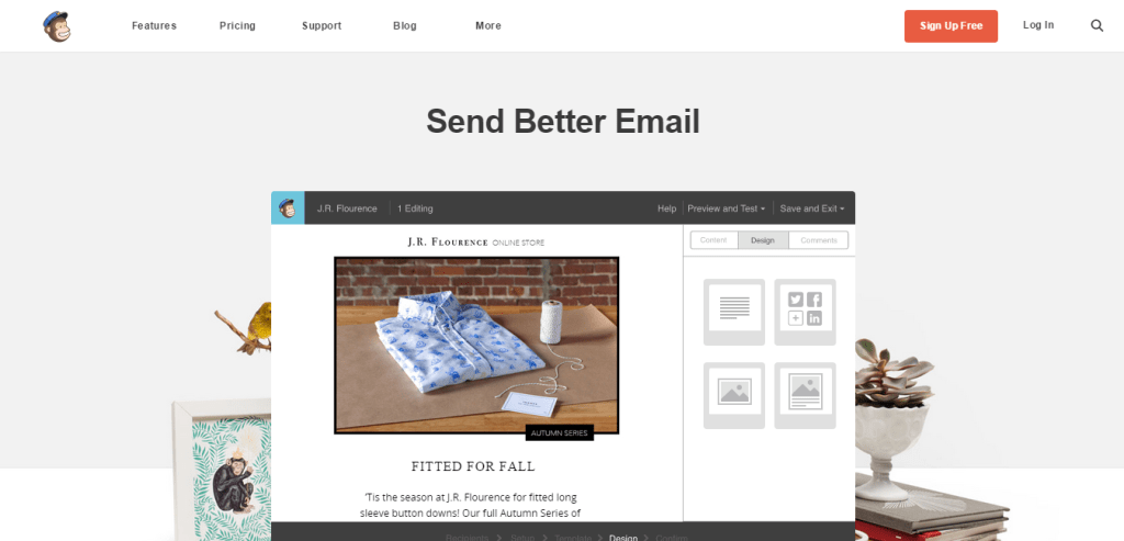 より良いメールを送るMailChimp