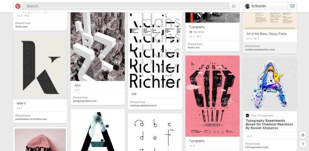 Victor Kowalski Tipografia Pinterest Board
