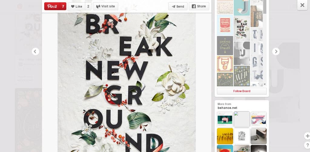 Valerie Jar Pinterest Tipografia Board