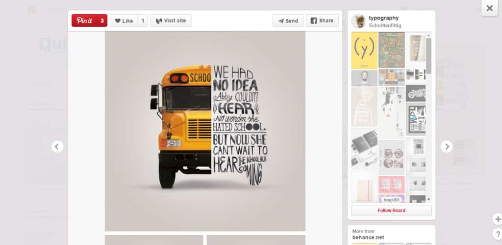 Schnittenfittig Tipografia Pinterest Board