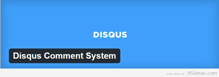 Plugin di sistema dei commenti di Disqus