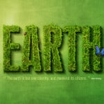 Tutorial sulla progettazione di Photoshop per il logo della Terra