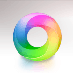 Tutorial per la progettazione del logo di Photoshop con effetti a spirale